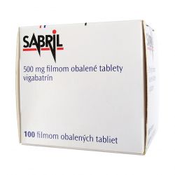 Сабрил (Вигабатрин) таблетки 500мг №100 (100 таблеток) в Нижневартовске и области фото