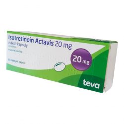 Изотретиноин Actavis (аналог Акненормин, Aknenormin) капс. 20мг 30шт в Нижневартовске и области фото