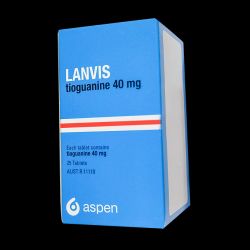 Ланвис (Тиогуанин) таблетки 40мг 25шт в Нижневартовске и области фото