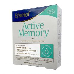 Эфамол Брейн Мемори Актив / Efamol Brain Active Memory капсулы №30 в Нижневартовске и области фото