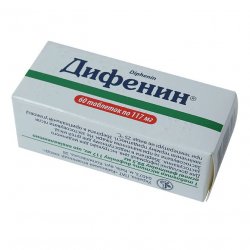 Дифенин (Фенитоин) таблетки 117мг №60 в Нижневартовске и области фото