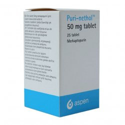 Пури-нетол (Пуринетол, Меркаптопурин) в таблетках 50мг N25 в Нижневартовске и области фото